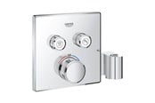 Sekoittajat ja liittimet - Grohe Grohtherm SmartControl termostaatin ulkoinen osa, neliskanttinen. - 29125000