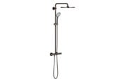Suihku- ja asennustarvikkeet - Grohe Euphoria System 310, Suihkujärjestelmä termostaattisekoittimella seinäasennukseen, Hard Graphite - 26075A00
