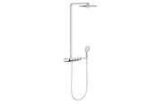 Suihku- ja asennustarvikkeet - Grohe Rainshower System SmartControl Duo 360, Suihkujärjestelmä termostaatilla seinäasennukseen, Kromi - 26250000