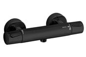 Sekoittajat ja liittimet - Damixa silhouette thermostat battery down / down Musta - 744006100
