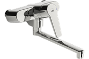 Sekoittajat ja liittimet - Oras saga 3937 kitchen faucet with swivel spout 200 mm - 3937