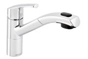 Sekoittajat ja liittimet - Damixa Rowan kitchen faucet with pull-out shower, chrome - 671200000