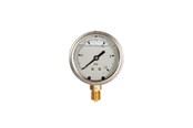 Mittalaitteet - Erik Færgemann Pressure gauge 1/4xø63 0-10 bar lm w/glycerine - 0001013
