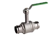 Liitostarvikkeet putkille - Pettinaroli Heavyduty fullway ball valve with press fittings ends and ex - P100L-054