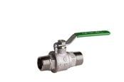 Liitostarvikkeet putkille - Pettinaroli M x m heavyduty fullway ball valve green steel lever tea t - 51EU/2-006