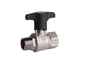 Liitostarvikkeet putkille - Pettinaroli F x m heavyduty fullway ball valve extended plastic lever - 52TEU/1-008