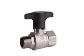 Liitostarvikkeet putkille - Pettinaroli F x m heavyduty fullway ball valve extended plastic lever - 52TEU/1-006
