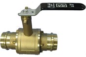 Liitostarvikkeet putkille - GPA Flowsystem Type 5020ln ball valve long neck 28 mm press/press gunmetal - 419070028