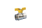 Liitostarvikkeet putkille - Pettinaroli F x f heavyduty fullway ball valve to uni C i G en331 yel - G52-004