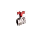 Liitostarvikkeet putkille - Pettinaroli ball valve fxf 1 1/4 Punainen - 52EUR-010