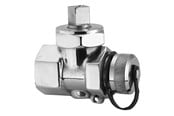 Liitostarvikkeet putkille - Frese drain valve med f raw surface incl. endcap - 35-1135