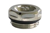 Lämpöpatterit ja venttiilit - Pettinaroli Radiator air vent with O-ring chromium plated 1/2 - DE-016