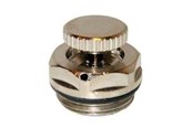 Lämpöpatterit ja venttiilit - Arimex Air screw 1/2" Simplex w/handle chrome-plated - 405508004