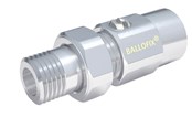 Lämpöpatterit ja venttiilit - Broen Radiator connection with cut-off straight 1/2" - 3335400-100002