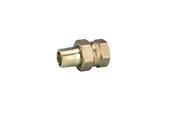 Lämpöpatterit ja venttiilit - Pettinaroli Kolmiosainen suora lämpöpatteriliitin n x m 1 metallitiivisteellä. - 701DIN-008