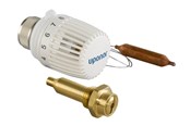 Lattialämmitys - Uponor fluvia t -termostaatti hihnan kanssa push-23-c - 1063461