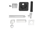 Kattilat ja savupiiput - Bosch chimney flue system c93x dn60/100 - 7738113230