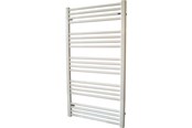 Pyyhepatterit ja tarvikkeet - Kriss space heated towel rail 860x600 white - S8660H