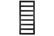 Pyyhepatterit ja tarvikkeet - Kriss sigma towel dryer 1320 x 600 mm matt black (ral9005) - SG13260S