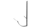 Katto ja julkisivu - J. Petersen Gutter bracket ipa rz/vm short 333mm quarter round - 4166410871