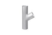 Katto ja julkisivu - Rheinzink pipe branch 60° 76/76mm - 1134274