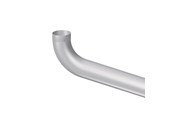 Katto ja julkisivu - Rheinzink extended pipe bend 72o 1m 76 mm - 1132863