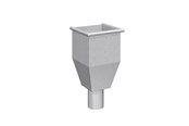 Katto ja julkisivu - Rheinzink hopper head 87 - 1132721