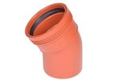Viemärituotteet - Wavin Wafix pp mutka rb 160x30° - 1553351