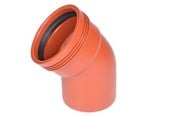 Viemärituotteet - Wavin Wafix pp mutka rd 160x45° - 1553352