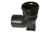 Viemärituotteet - Purus Bend 110x225x145 mm 87 ° black - 192855-110