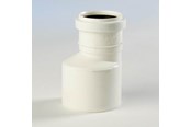 Viemäröinti - Wavin Wafix pp reducer long 50 x 40 mm Valkoinen - 1440710