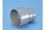 Viemäröinti - Wavin Wafix pp reducer long 110 x 90 mm Harmaa - 1450741