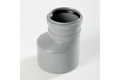 Viemäröinti - Wavin Wafix pp reducer long 75 x 40 mm Harmaa - 1450718
