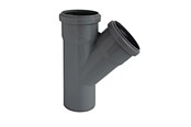 Viemäröinti - ALIAXIS 110x50mm x 45° branch ht-pp - TRW-110-050-045-GD