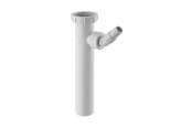Viemäröinti - Geberit straight connector with union nut with angled hose - 152.242.11.1