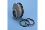 Viemäröinti - Wavin reducer pp/ht 110 x 50 mm Harmaa - 2450787