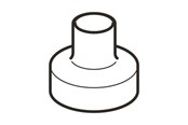 Viemäröinti - Geberit Reducer pe-hd d90/50 concentric - 366.560.16.1