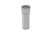 Viemäröinti - Girpi 52mm x 250mm putki hihnoilla. - SMMF52250