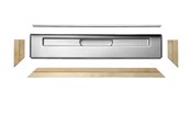 Viemäröinti - Unidrain Mounting set for line drain H 22 mm (300-1000 mm) - 1804.1022