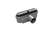 Viemäröinti - Unidrain Outlet unit w/horizontal outlet Ø50 mm incl. water trap and extra low installation height - 1418.0050