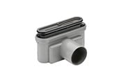 Viemäröinti - Unidrain Outlet unit w/horizontal outlet Ø75 mm incl. water trap - 1421.0075