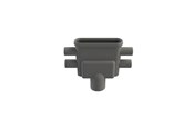 Viemäröinti - Unidrain Outlet unit w/vertical outlet Ø75 mm incl. water trap and fire horizontal side inlets Ø40 mm - 1414.0075