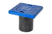 Vesihuoltotuotteet - Avk Surface box avk blue 180x180mm - 040072510900