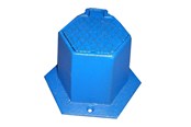 Vesihuoltotuotteet - Jemi Cover stopvalve 78x75 mm hexagon cast iron - 145600000