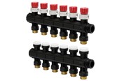 Lattialämmitys - Uponor Vario Plus -ohjainlaite venttiilillä LS 6x 3/4 euro. - 1030582