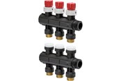 Lattialämmitys - Uponor Vario Plus -ohjainlaite venttiilillä LS 3x 3/4 euro. - 1030580