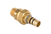 Alupex-järjestelmät - Geberit Mepla-sovitusliitin uroskierteellä: d=16mm r=1/2. - 601.590.00.5