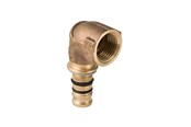 Alupex-järjestelmät - Geberit mepla bend adapter 90° with female thread: d=16mm r - 601.256.00.5