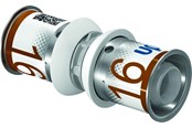 Alupex-järjestelmät - Uponor press composite coupling ppsu 32-32 - 1039936