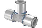 Alupex-järjestelmät - Uponor s-press komposiittitee 75 x 75 x 75 mm - 1032888